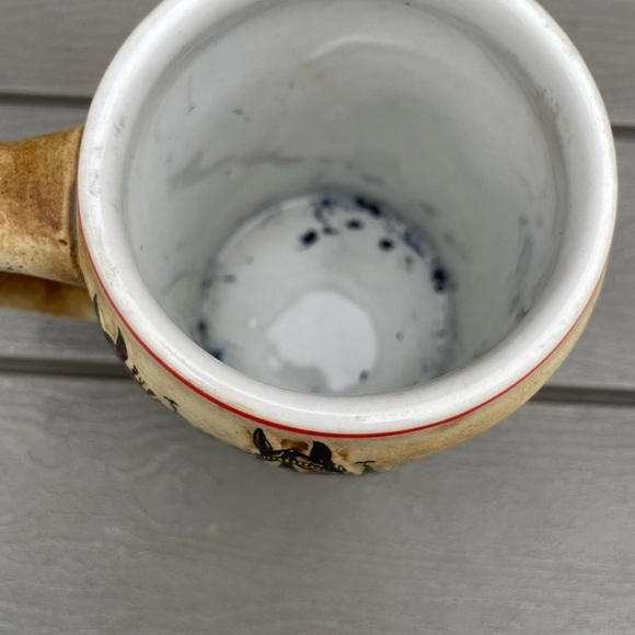 Vintage 1980's Budweiser Champion Clydesdales Holiday Ceramarte Mug Beer Stein - Picture 10 of 11